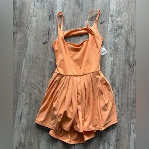 Free people orange active dress